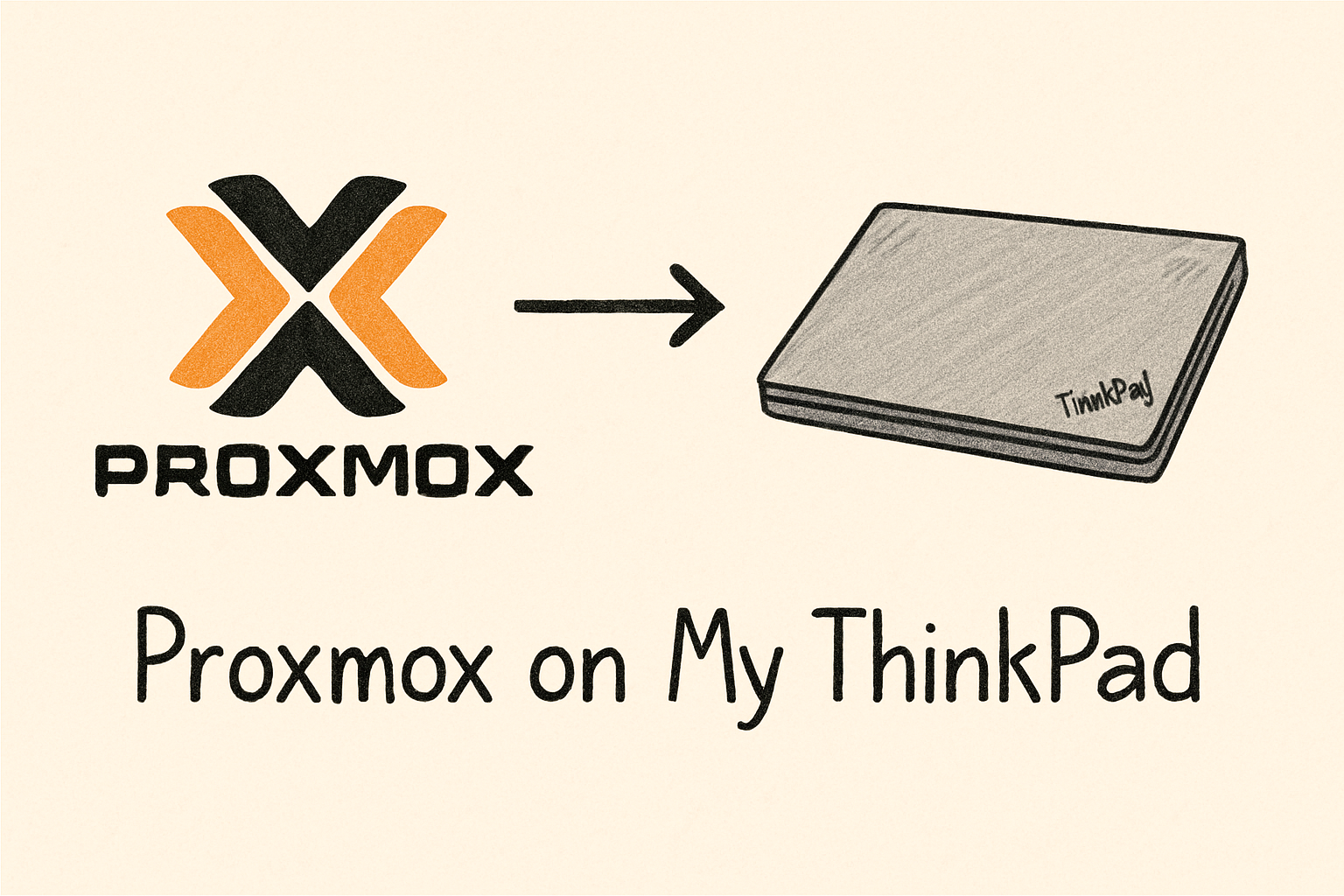 Proxmox VE Homelab Setup on Lenovo ThinkPad